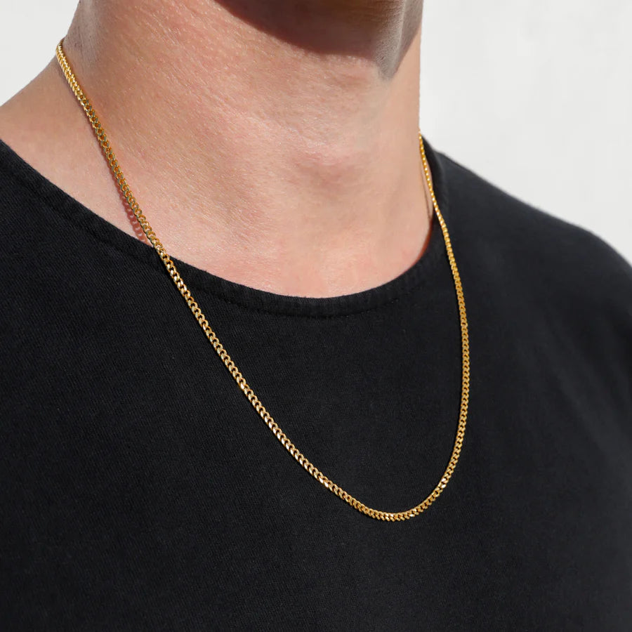 Gold Cuban Link Necklace - Soffu