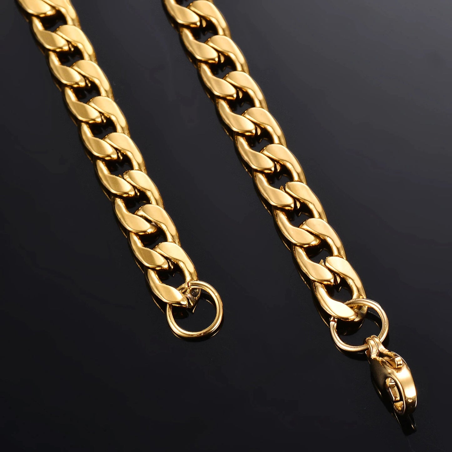 Gold Cuban Link Necklace - Soffu