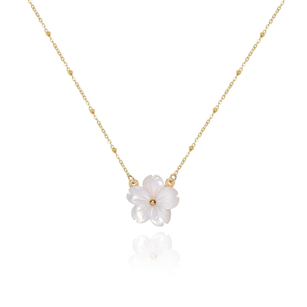 Peach Blossom Necklace - Soffu