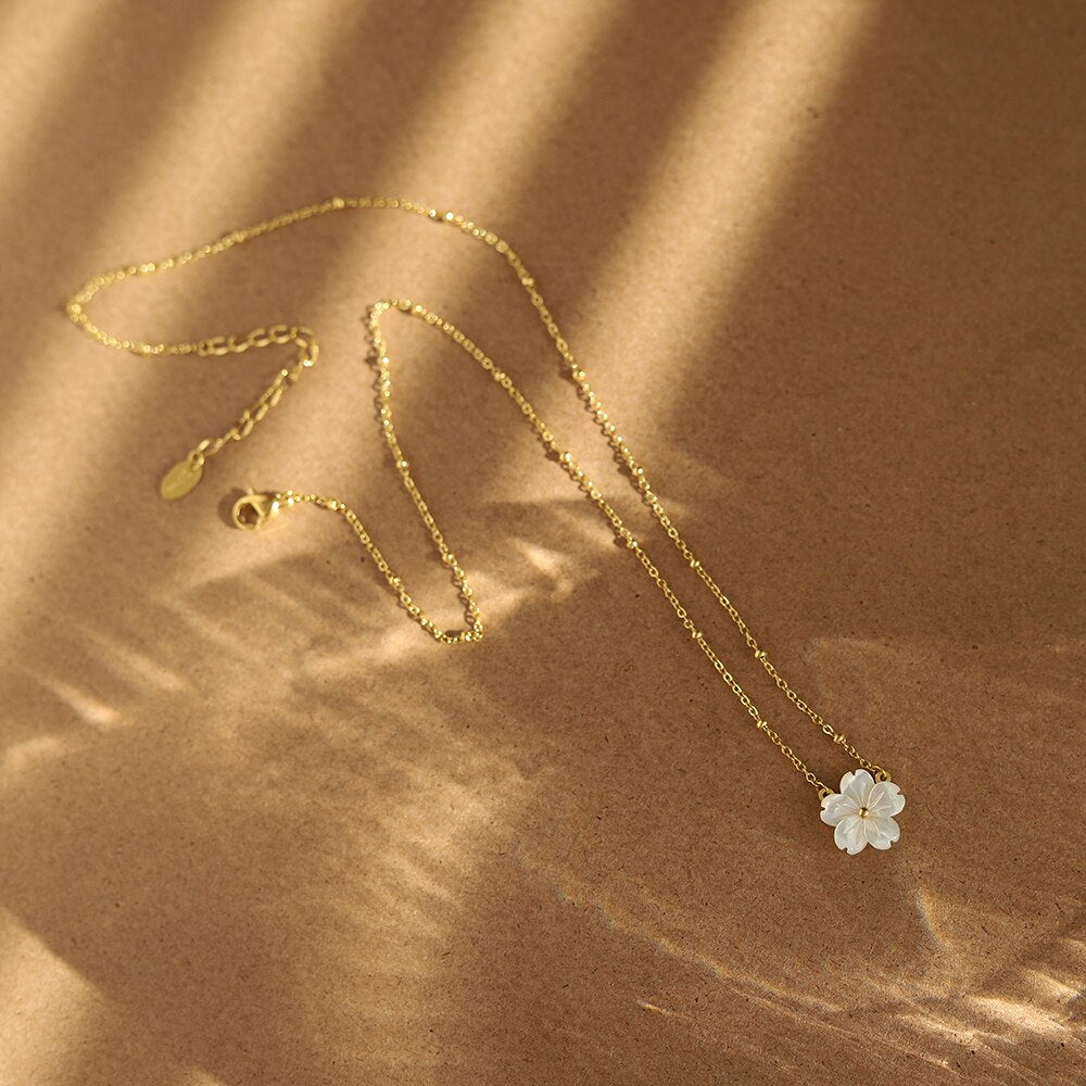Peach Blossom Necklace - Soffu